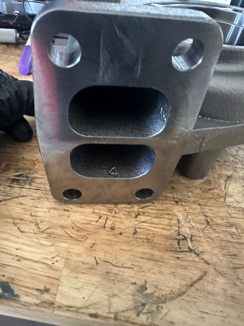 T3 14cm hx35 exhaust housing. For 76x67 turbine wheel-2