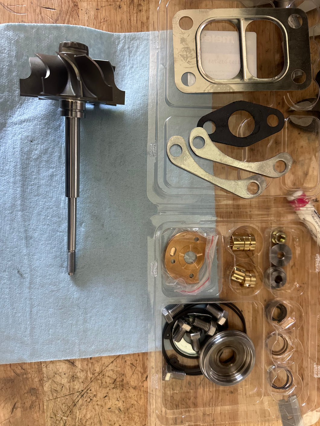 Upgraded turbine housing and wheel kit