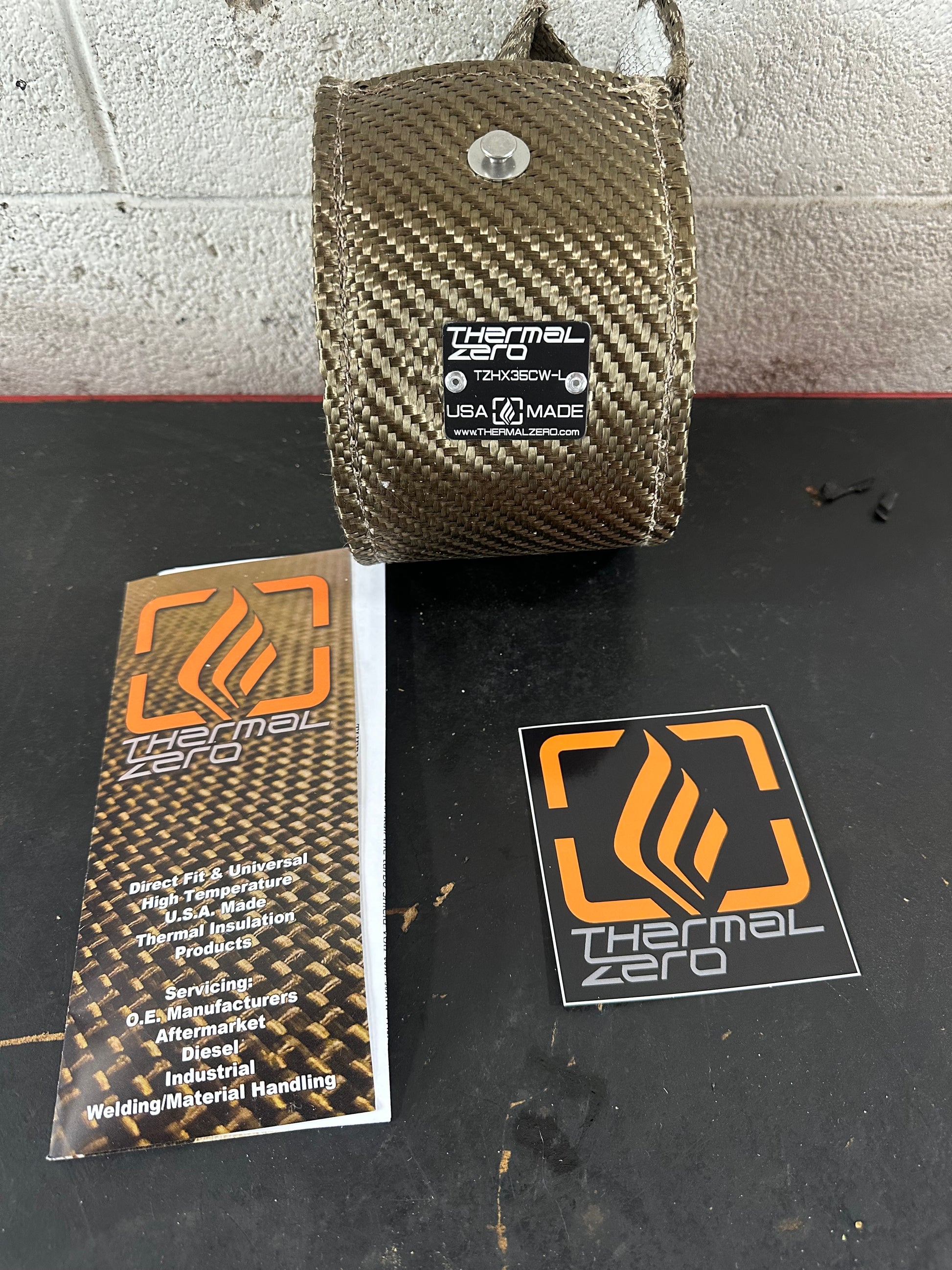 Exhaust Housing blanket for hx35 turbo-1