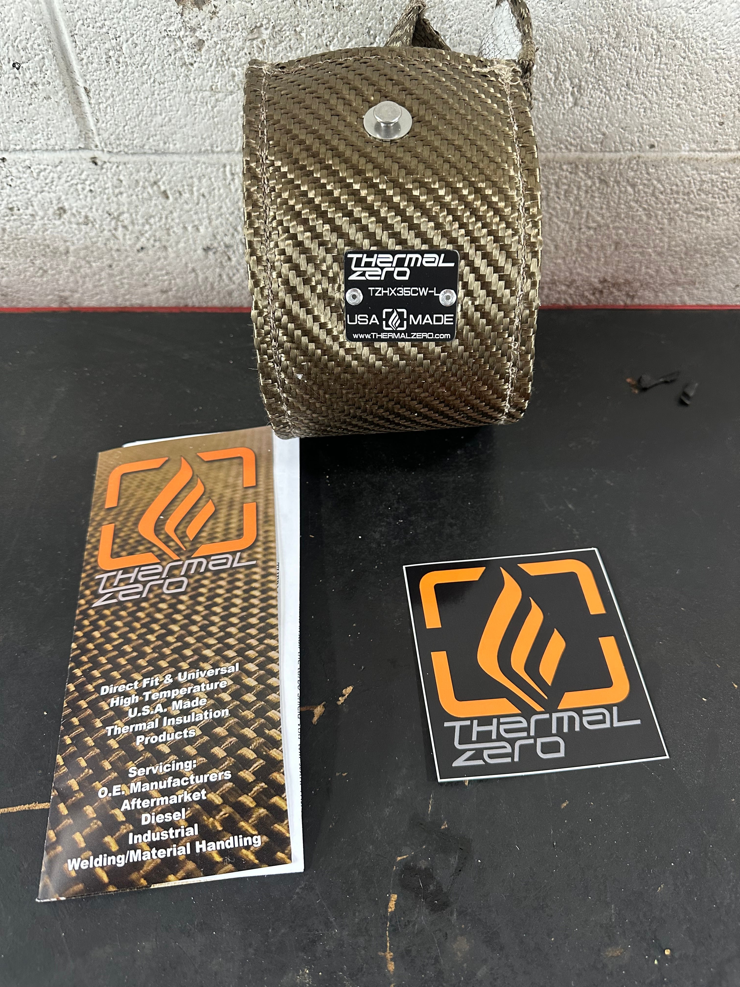 Exhaust Housing blanket for hx35 turbo