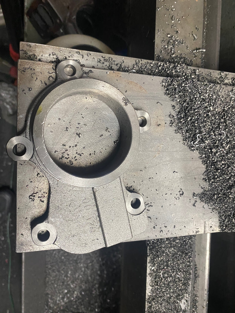 5 bolt flange for hx35 turbo-1